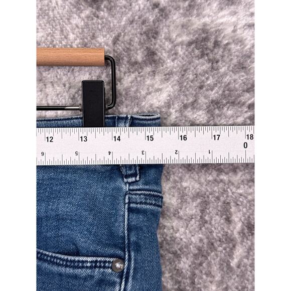 Anthropologie Jeans 30 Womens Pilcro The Icon High Rise Flare Medium Wash - Picture 3 of 8